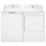 GE 4.2 Cu. Ft. Top Load Agitator Washer and 7.2 Cu. Ft. Electric Dryer Combo