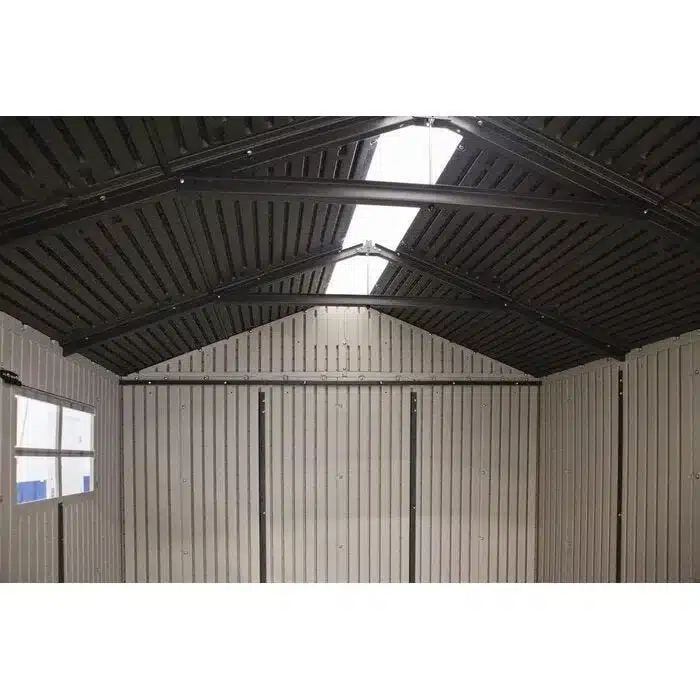 7 ft. W x 7 ft. D Lifetime Plastic Storage Shed - Image 2