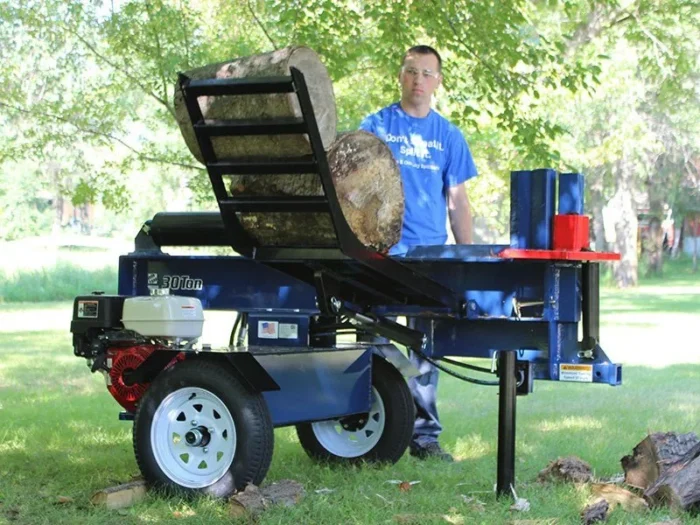 Iron and Oak 30 Ton Log Splitter With Log Lift (BHH4013GX30) - Image 5