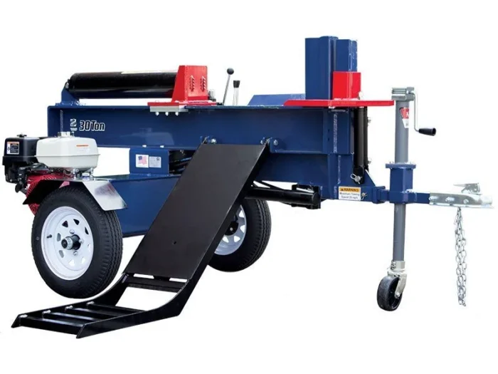 Iron and Oak 30 Ton Log Splitter With Log Lift (BHH4013GX30) - Image 1