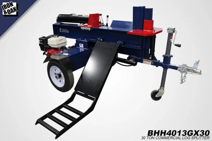 Iron and Oak 30 Ton Log Splitter With Log Lift (BHH4013GX30) - Image 2