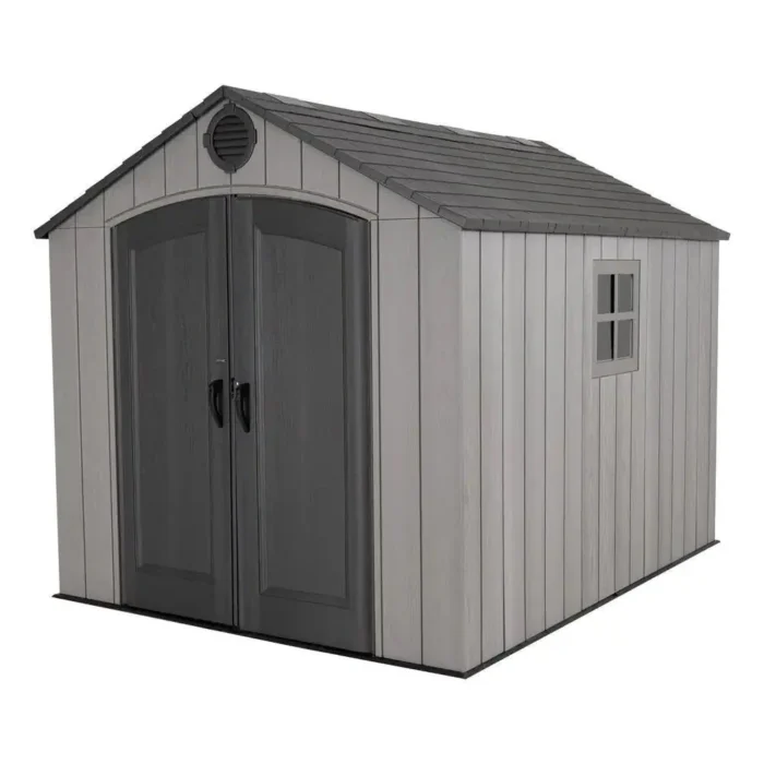 Lifetime 8 ft x 10 ft Outdoor Storage Shed 60371 - Image 1