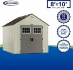 Suncast BMS8100 8′ x 10′ Tremont Storage Shed - Image 3