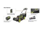RYOBI 40V Brushless 20 in. Cordless Walk Behind Self-Propelled Lawn Mower with 6.0 Ah Battery & Charger - Image 3