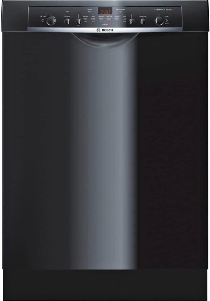 Bosch Ascenta 24″ SHE3AR76UC Built-In Dishwasher – Black - Image 1
