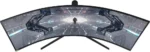 SAMSUNG 49” Odyssey G9 Gaming Monitor, 1000R Curved Screen, QLED, Dual QHD Display, 240Hz, NVIDIA G-SYNC and FreeSync Premium Pro, LC49G95TSSNXZA, Black - Image 8
