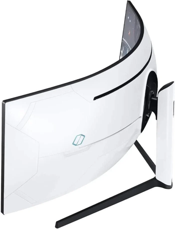 SAMSUNG 49” Odyssey G9 Gaming Monitor, 1000R Curved Screen, QLED, Dual QHD Display, 240Hz, NVIDIA G-SYNC and FreeSync Premium Pro, LC49G95TSSNXZA, Black - Image 6