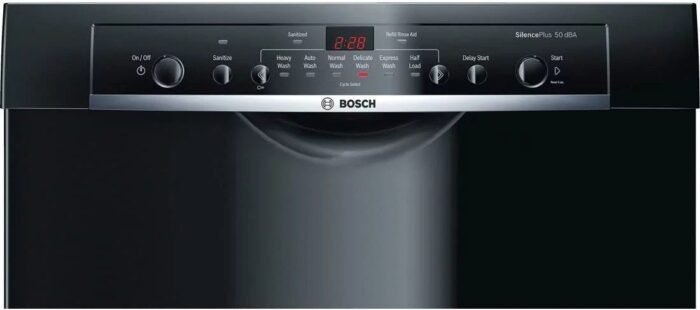 Bosch Ascenta 24″ SHE3AR76UC Built-In Dishwasher – Black - Image 2