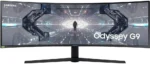 SAMSUNG 49” Odyssey G9 Gaming Monitor, 1000R Curved Screen, QLED, Dual QHD Display, 240Hz, NVIDIA G-SYNC and FreeSync Premium Pro, LC49G95TSSNXZA, Black - Image 13