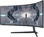 SAMSUNG 49” Odyssey G9 Gaming Monitor, 1000R Curved Screen, QLED, Dual QHD Display, 240Hz, NVIDIA G-SYNC and FreeSync Premium Pro, LC49G95TSSNXZA, Black - Image 10