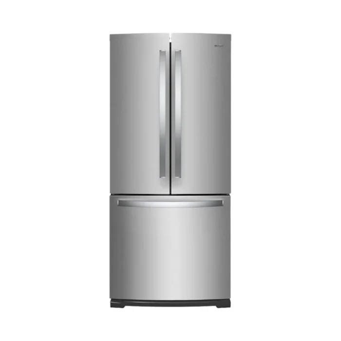 Whirlpool – 19.7 Cu. Ft. French Door Refrigerator – Stainless steel - Image 1