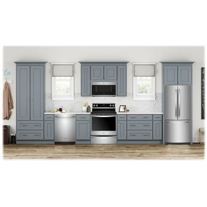 Whirlpool – 19.7 Cu. Ft. French Door Refrigerator – Stainless steel - Image 4
