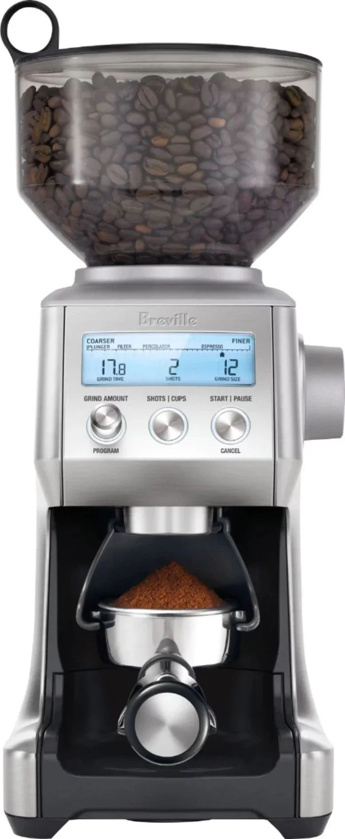 Breville – the Smart Grinder Pro 12-Cup Coffee Grinder – Stainless Steel - Image 1