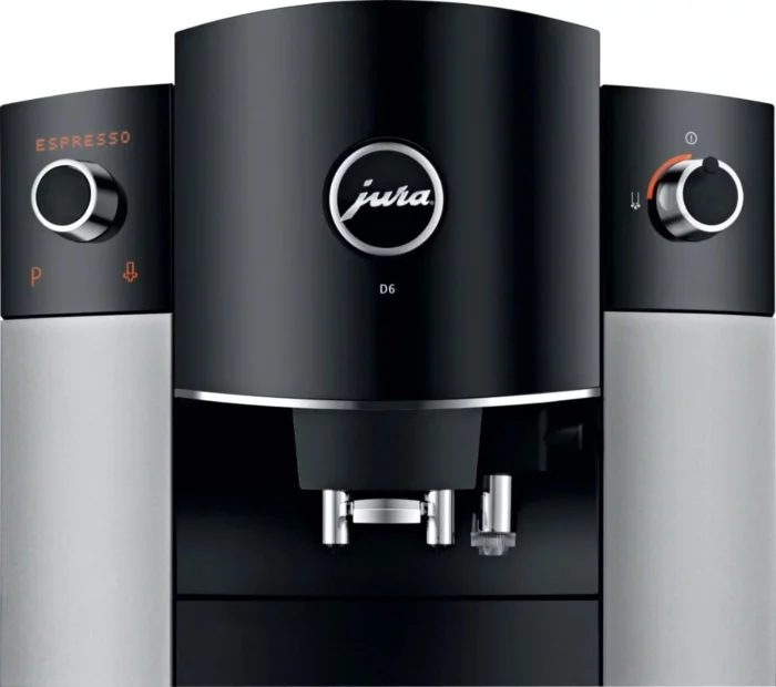 Jura D6 Automatic Coffeemaker and Espresso Machine Platinum - Image 2
