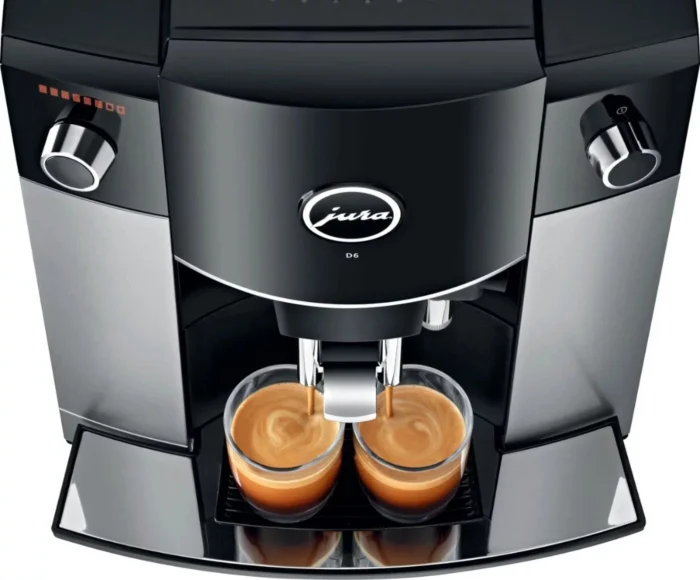 Jura D6 Automatic Coffeemaker and Espresso Machine Platinum - Image 6