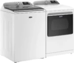 Maytag – 5.3 Cu. Ft. High Efficiency Smart Top Load Washer with Extra Power Button – White - Image 5
