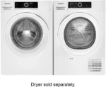 Whirlpool – 1.9 Cu. Ft. High Efficiency Stackable Front-Load Washer with Detergent Dosing Aid – White - Image 3
