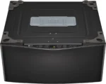 LG – SideKick 1.0 Cu. Ft. High-Efficiency Smart Top Load Pedestal Washer with 3-Motion Technology – Black steel - Image 14