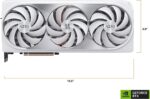 Gigabyte GeForce RTX 4080 16GB AERO OC Graphics Card, 3X WINDFORCE Fans, 16GB 256-bit GDDR6X, GV-N4080AERO OC-16GD Video Card - Image 2