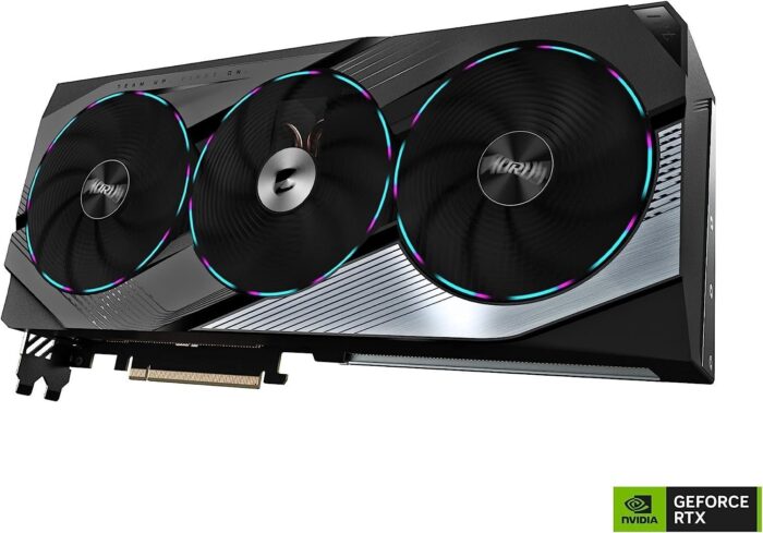 Gigabyte AORUS GeForce RTX 4070 Ti Elite 12G Graphics Card, 3X WINDFORCE Fans, 12GB 192-bit GDDR6X, GV-N407TAORUS E-12GD Video Card - Image 10