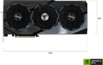 Gigabyte AORUS GeForce RTX 4070 Ti Elite 12G Graphics Card, 3X WINDFORCE Fans, 12GB 192-bit GDDR6X, GV-N407TAORUS E-12GD Video Card - Image 5