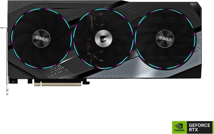Gigabyte AORUS GeForce RTX 4070 Ti Elite 12G Graphics Card, 3X WINDFORCE Fans, 12GB 192-bit GDDR6X, GV-N407TAORUS E-12GD Video Card - Image 9