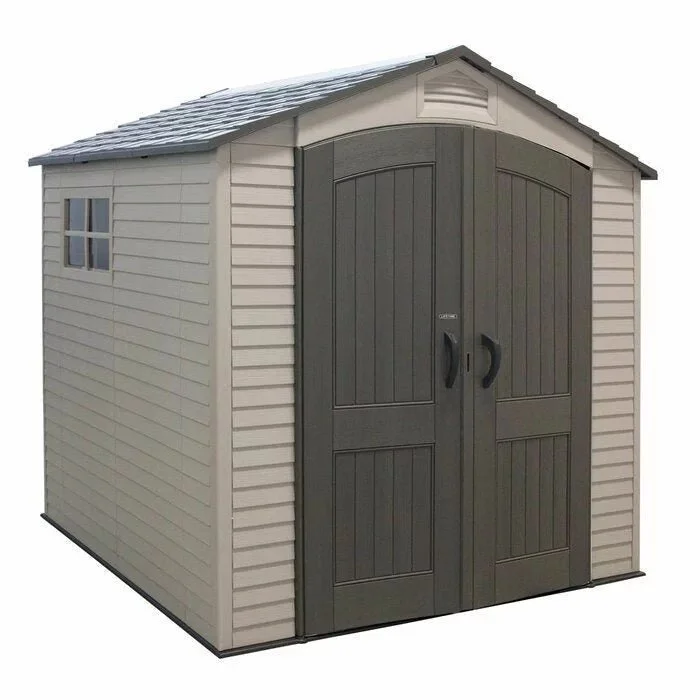 7 ft. W x 7 ft. D Plastic Storage Shed LIFETIME - Image 1