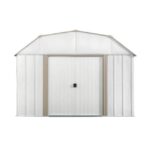 Arrow 10 ft x 14 ft Lexington Galvanized Steel Storage Shed - Image 2