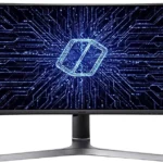 SAMSUNG 49” Odyssey G9 Gaming Monitor, 1000R Curved Screen, QLED, Dual QHD Display, 240Hz, NVIDIA G-SYNC and FreeSync Premium Pro, LC49G95TSSNXZA, Black