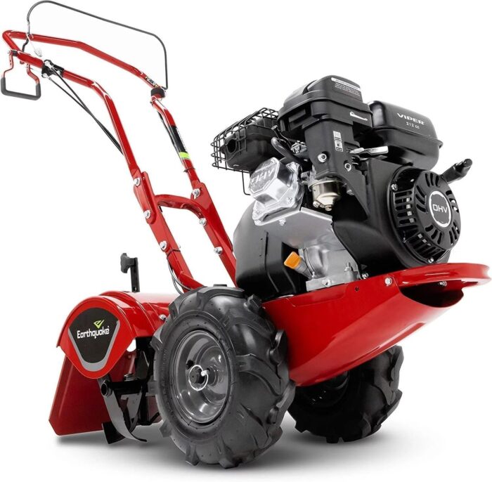 Earthquake 33970 Victor Rear Tine Tiller, Powerful 212cc 4-Cycle Vipe Engine - Image 4