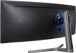 SAMSUNG 49” Odyssey G9 Gaming Monitor, 1000R Curved Screen, QLED, Dual QHD Display, 240Hz, NVIDIA G-SYNC and FreeSync Premium Pro, LC49G95TSSNXZA, Black - Image 18