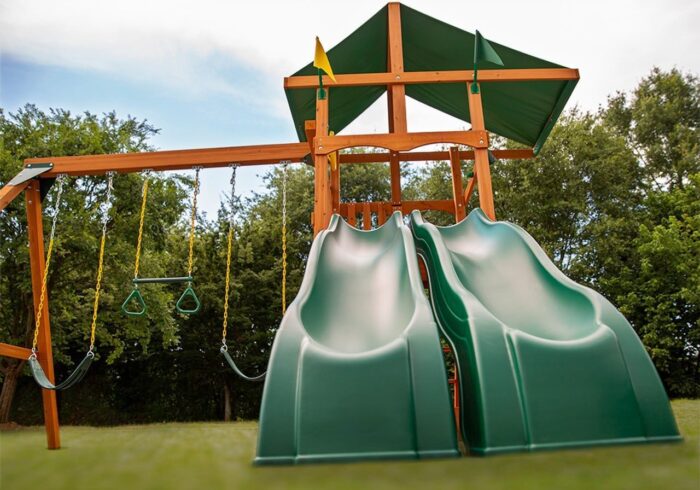 Outing w/ Dual Slides Swing Set - Image 6