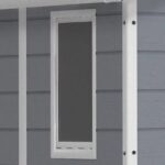 Keter Manor 4 ft. W x 6 ft. D Vertical Resin Outdoor Storage Shed Ideal For Patio Installation Included - Image 6
