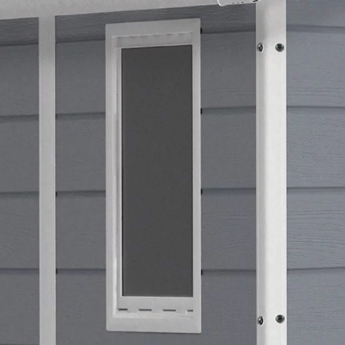 Keter Manor 4 ft. W x 6 ft. D Vertical Resin Outdoor Storage Shed Ideal For Patio Installation Included - Image 6