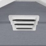 Keter Manor 4 ft. W x 6 ft. D Vertical Resin Outdoor Storage Shed Ideal For Patio Installation Included - Image 8