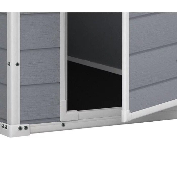 Keter Manor 4 ft. W x 6 ft. D Vertical Resin Outdoor Storage Shed Ideal For Patio Installation Included - Image 10