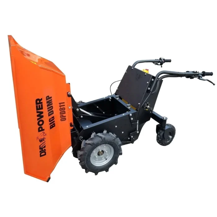 Detail K2 Big Dump 1100 Pound Electric Power Dump Cart – OPD811 - Image 2