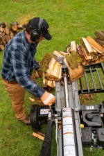 Oregon 35-Ton 306cc Briggs & Stratton Horizontal / Vertical Log Splitter (OR35TBS-1) - Image 4