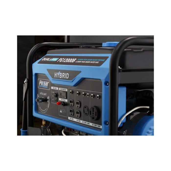 Pulsar Generator 120/240V 457cc 4 Stroke Dual Fuel Portable - Image 3