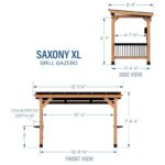 Saxony XL Grill Gazebo - Image 15