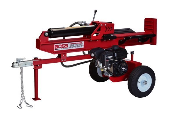 WD25T-H1-SFK_5833-BS-600x400-1-1 Boss Industrial 25 Ton Horizontal Vertical Gas Wood Splitter (WD25T) - Image 1