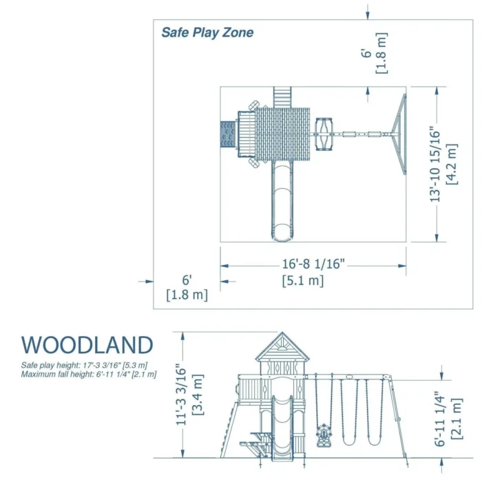 Woodland Swing Set - Image 3