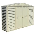 DuraMax 10.5ft x 2.75ft SidePro Vinyl Shed with Foundation Kit - Image 4