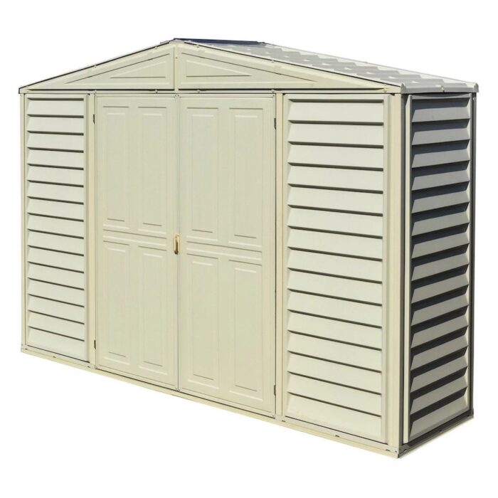 DuraMax 10.5ft x 2.75ft SidePro Vinyl Shed with Foundation Kit - Image 5