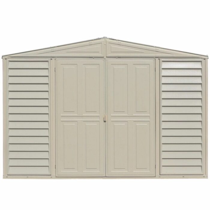 DuraMax 10.5ft x 2.75ft SidePro Vinyl Shed with Foundation Kit - Image 6
