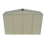 DuraMax 10.5ft x 2.75ft SidePro Vinyl Shed with Foundation Kit - Image 8
