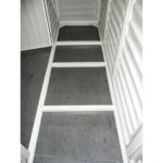 DuraMax 10.5ft x 2.75ft SidePro Vinyl Shed with Foundation Kit - Image 9