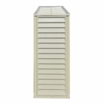DuraMax 10.5ft x 2.75ft SidePro Vinyl Shed with Foundation Kit - Image 10