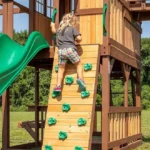 Backyard Discovery Skyfort II Cedar Swing Set/PlaySet - Image 5