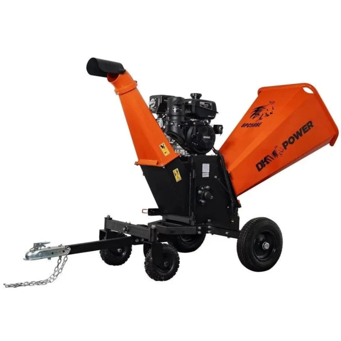 Detail K2 Opc566E 6 in – 14HP Kinetic Wood Chipper with Electric Start and Auto Blade Feed KOHLER CH440 Command PRO Commercial Gas Engine - Image 1